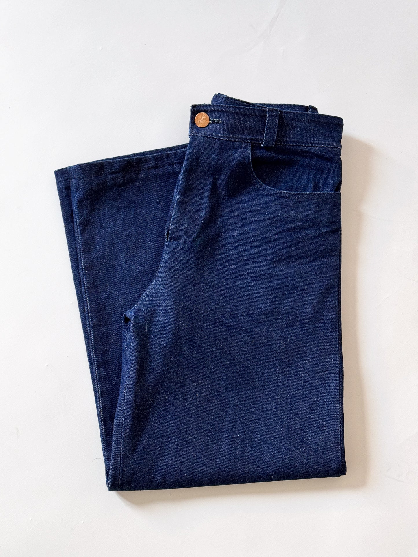 an old, dark, blue memory